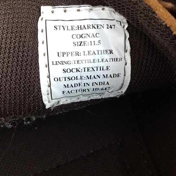 Steve Madden Harken Men's Brown Leather Chukka Boots Size 11.5 - Picture 10 of 11